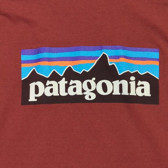 Patagonia T-Shirt Men's XL Red Responsibili-tee Regular Fit - Picture 9 of 15